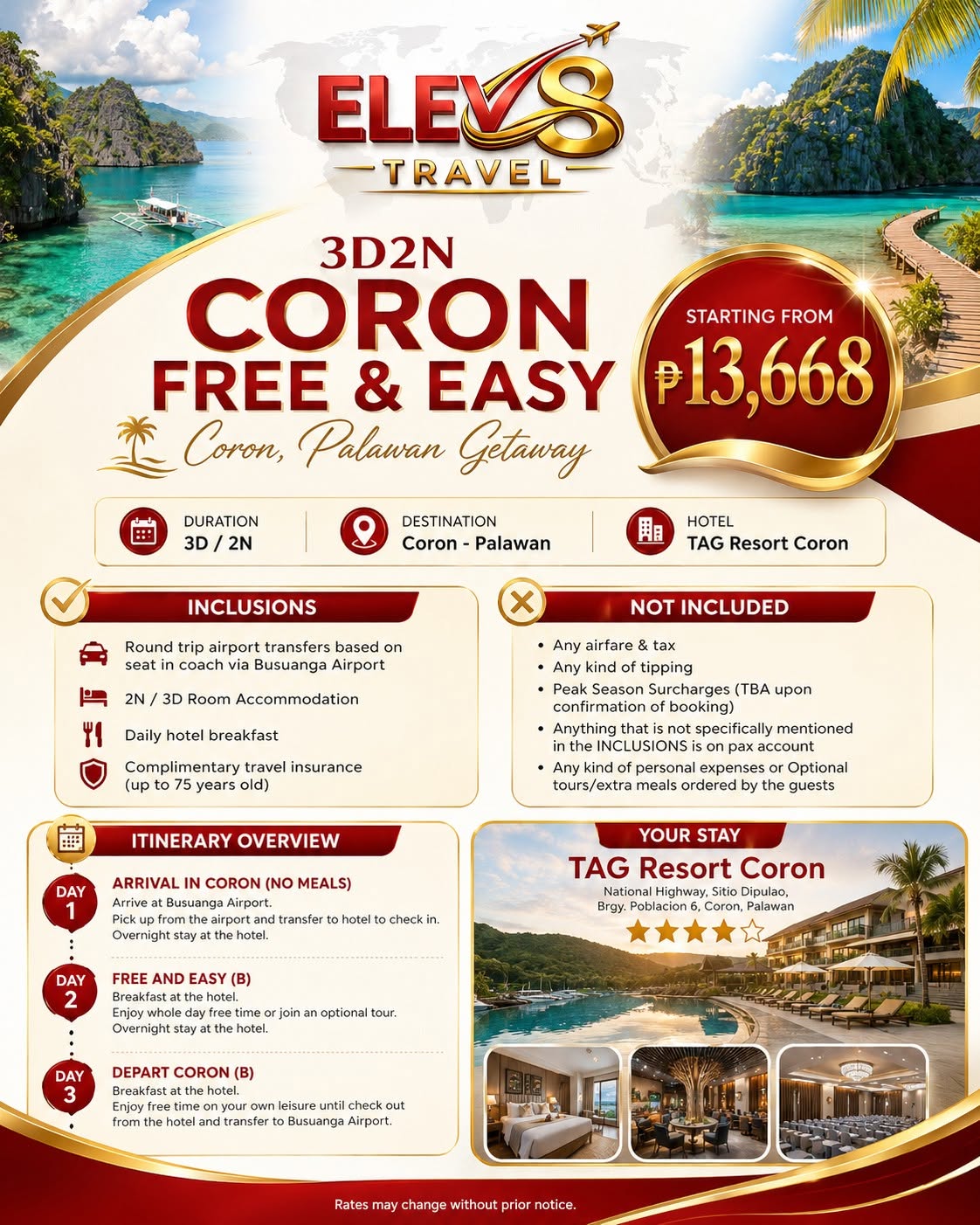 3D2N Coron Free & Easy Gallery 2